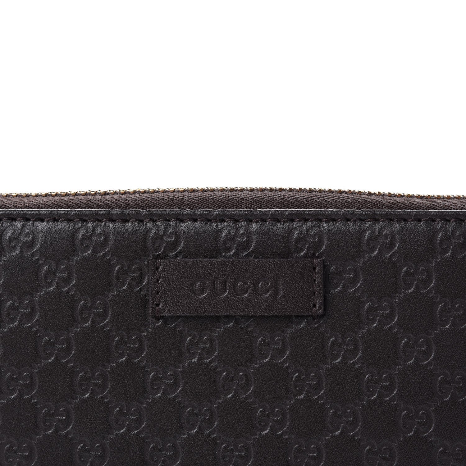 Gucci Microguccissima Zip Around Wallet Black 10 of 11