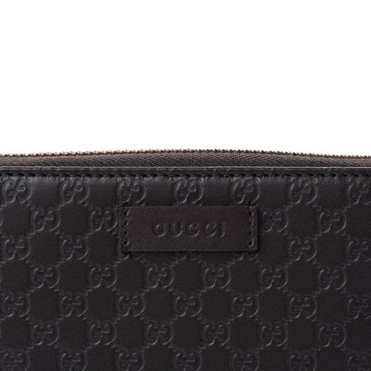 Gucci Microguccissima Zip Around Wallet Black 10 of 11