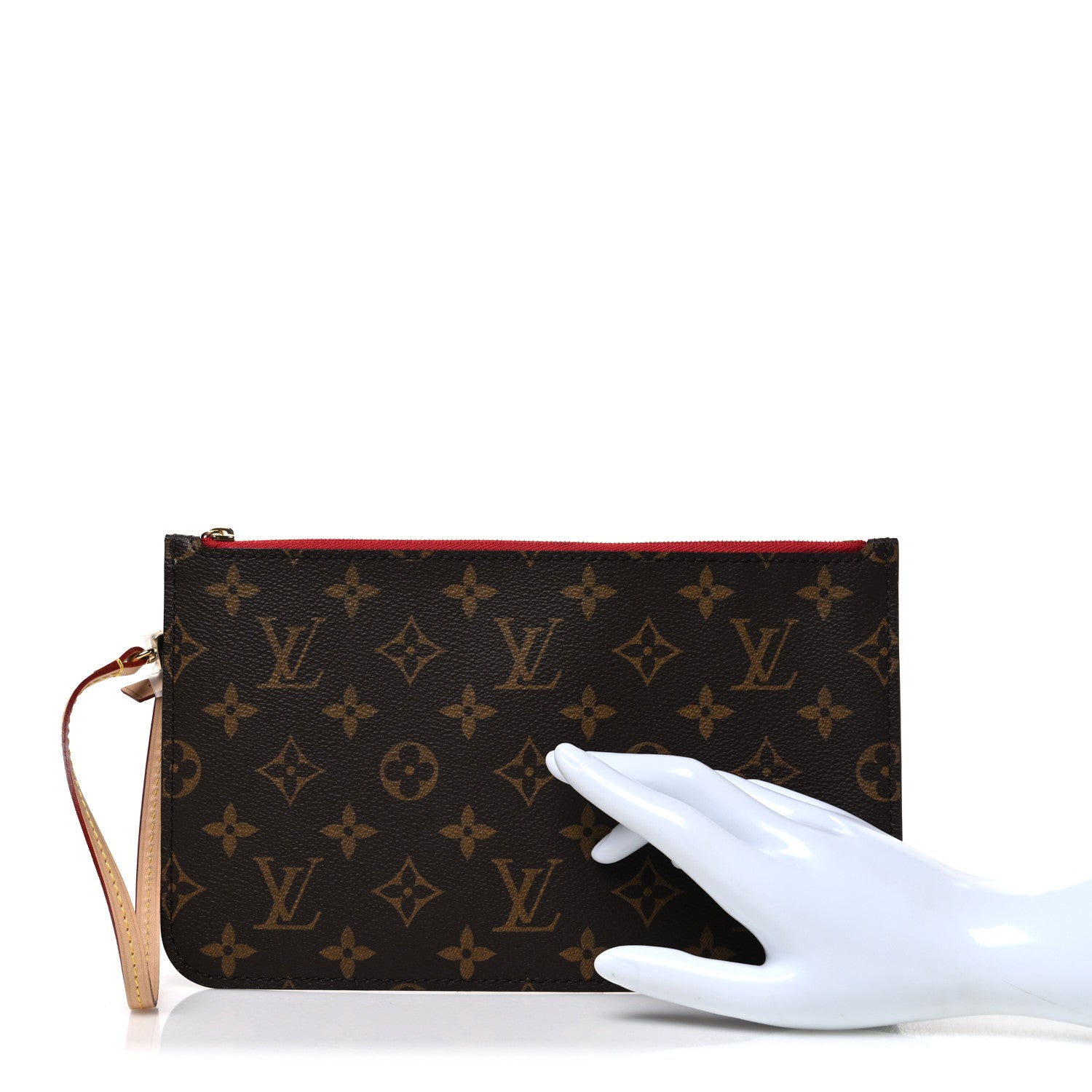 Louis Vuitton Monogram Neverfull MM GM Pochette Pivoine 2 of 6