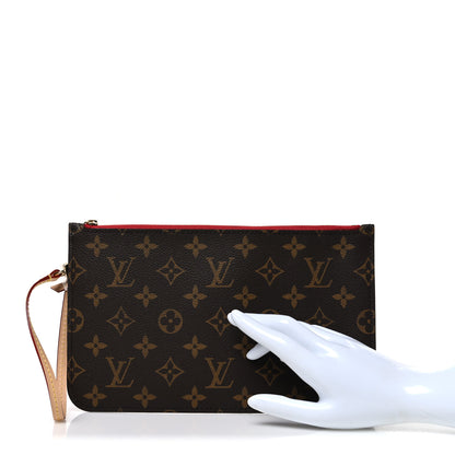 Louis Vuitton Monogram Neverfull MM GM Pochette Pivoine 2 of 6