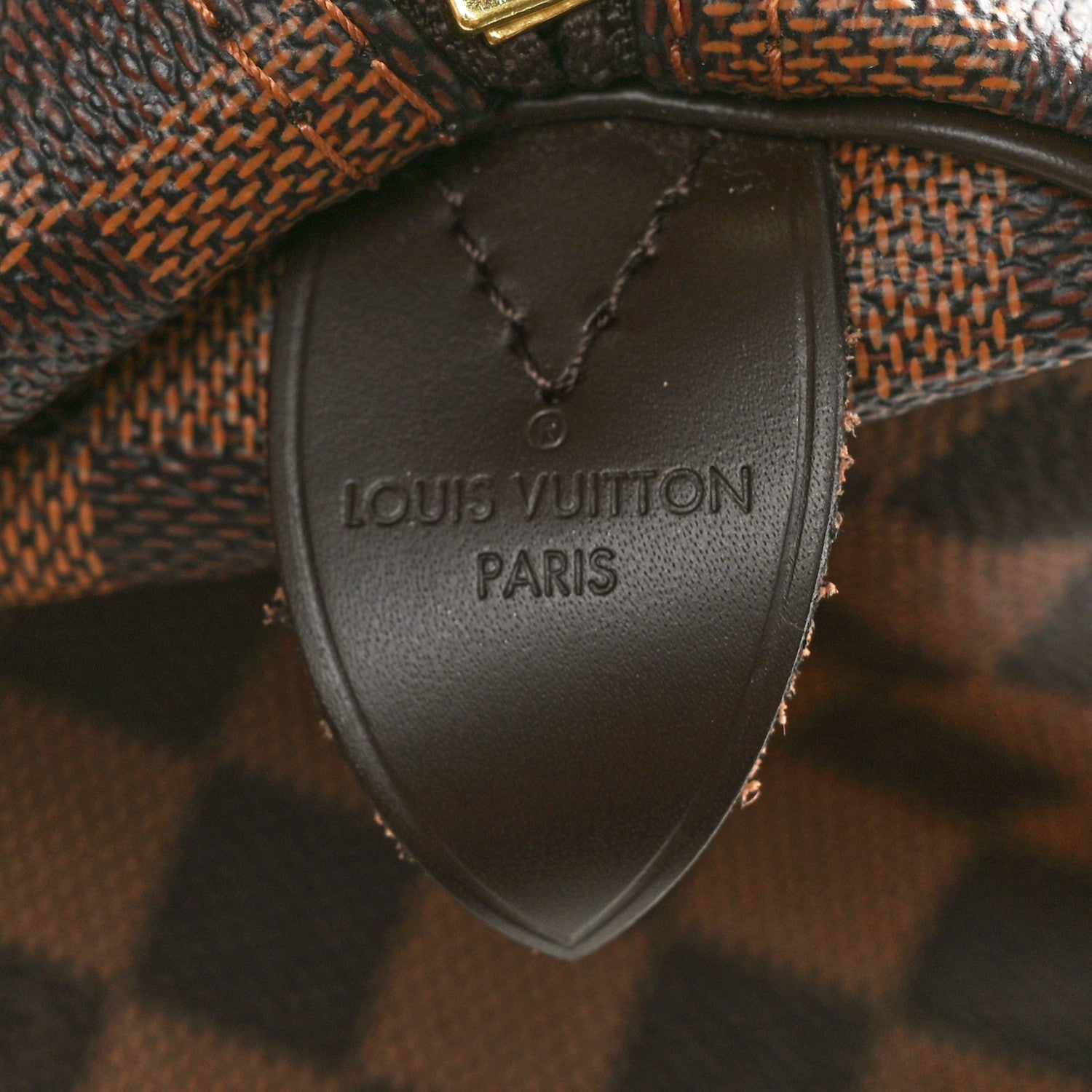 Louis Vuitton Damier Ebene Keepall 50 6 of 9