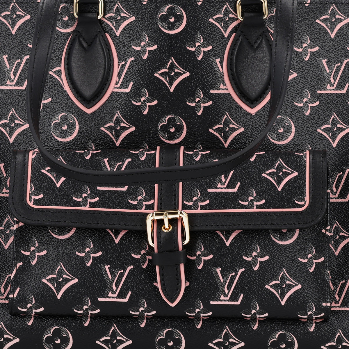 Monogram Fall for You LV Neo Onthego MM Black