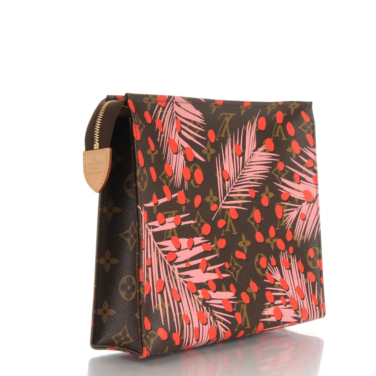 Louis Vuitton Monogram Jungle Dots Toiletry Pouch 26 Sugar Pink Poppy 3 of 7