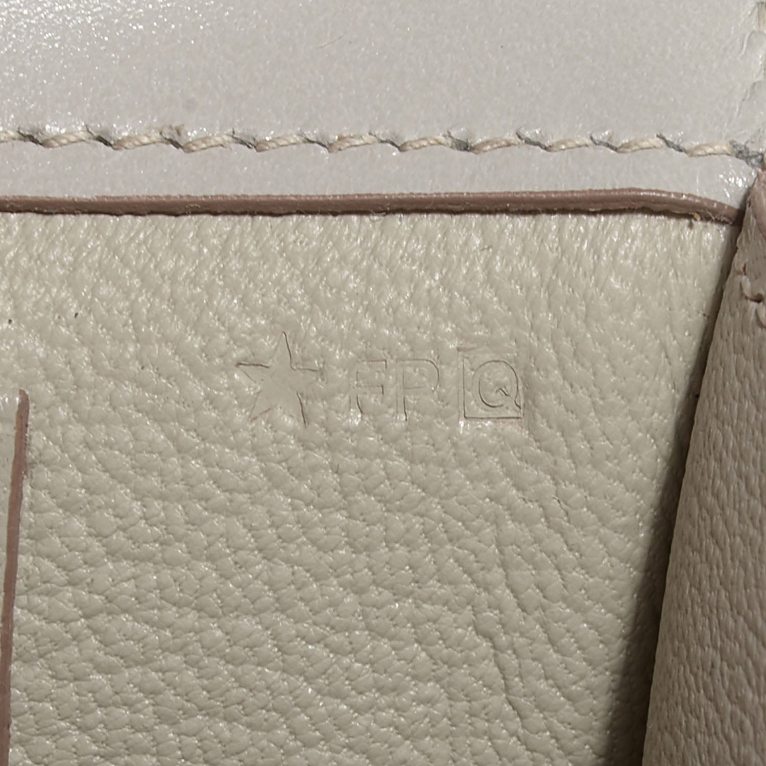 Hermes Tadelakt Medor Clutch 23 Gris Perle 8 of 10