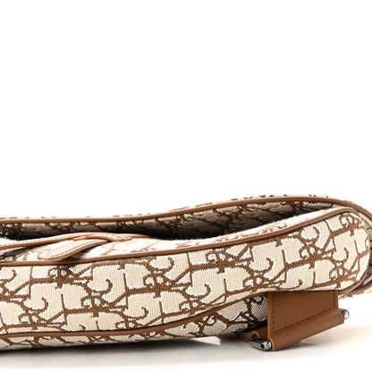 Christian Dior X CACTUS JACK Oblique Saddle Bag Coffee 9 of 9