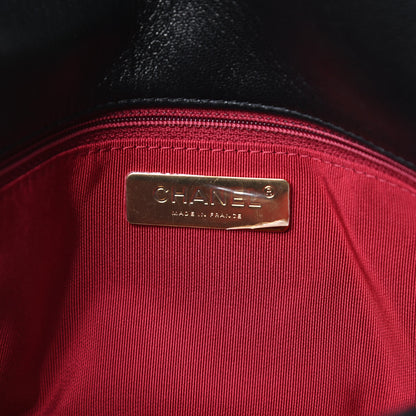 Chanel Goatskin Quilted Medium Chanel 19 Flap Black 6 of 11