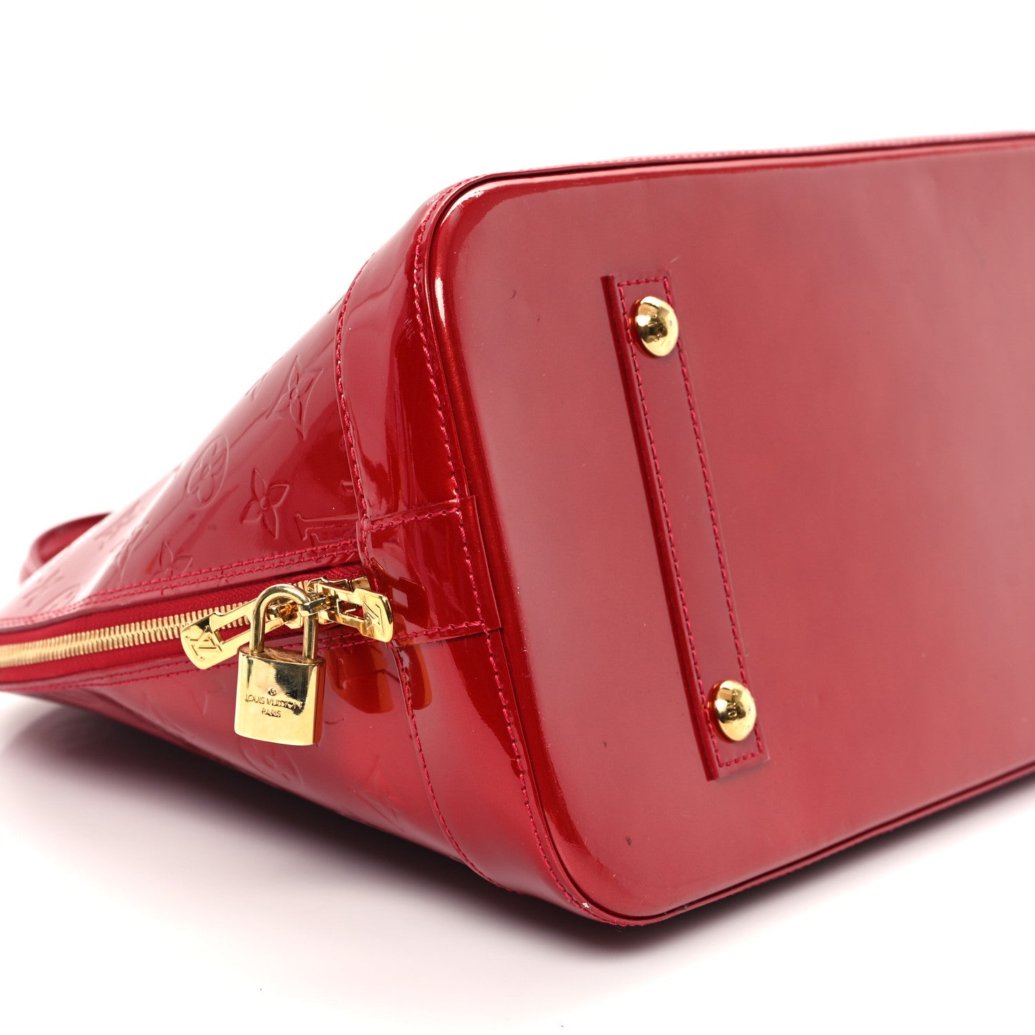 Louis Vuitton Vernis Alma GM Pomme D'Amour 8 of 13