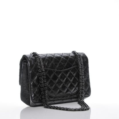 Chanel Aged Calfskin Quilted 2.55 Reissue 225 Flap So Black 3 of 7