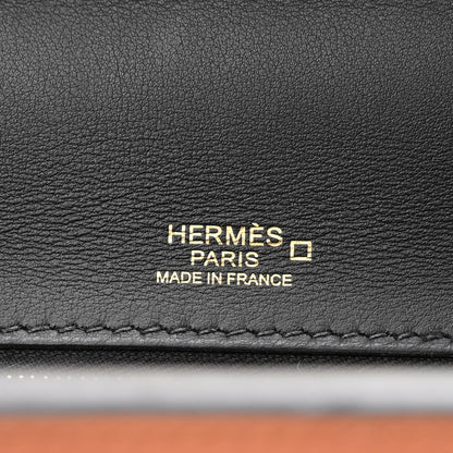 Hermes Togo Matte Alligator Swift Touch 24/24 29 Black Nata Gold 5 of 9