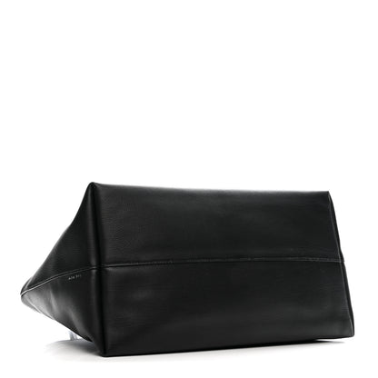 The Row Grained Calfskin Terrasse Bag Black 3 of 9