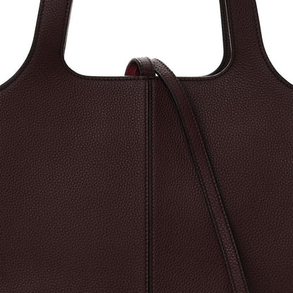 Celine Baby Grained Calfskin Small Tri-Fold Bag Burgundy 8 of 11