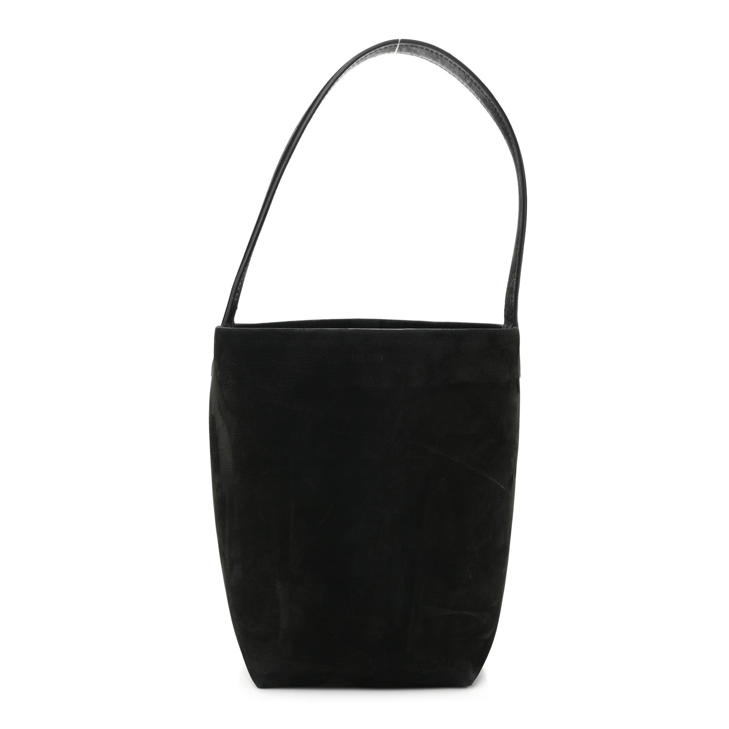 The Row Nubuck Small N/S Park Tote Black 1 of 9