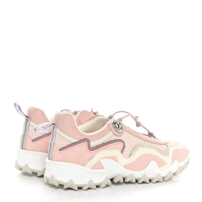 Louis Vuitton Technical Fabric LV Rush Sneakers 37 Pink 4 of 7