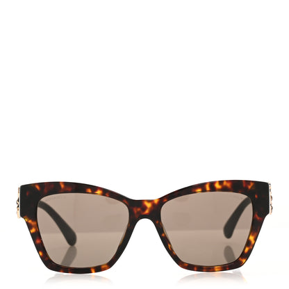 Chanel Acetate Lambskin CC Sunglasses 5456-Q-A Tortoise 2 of 9