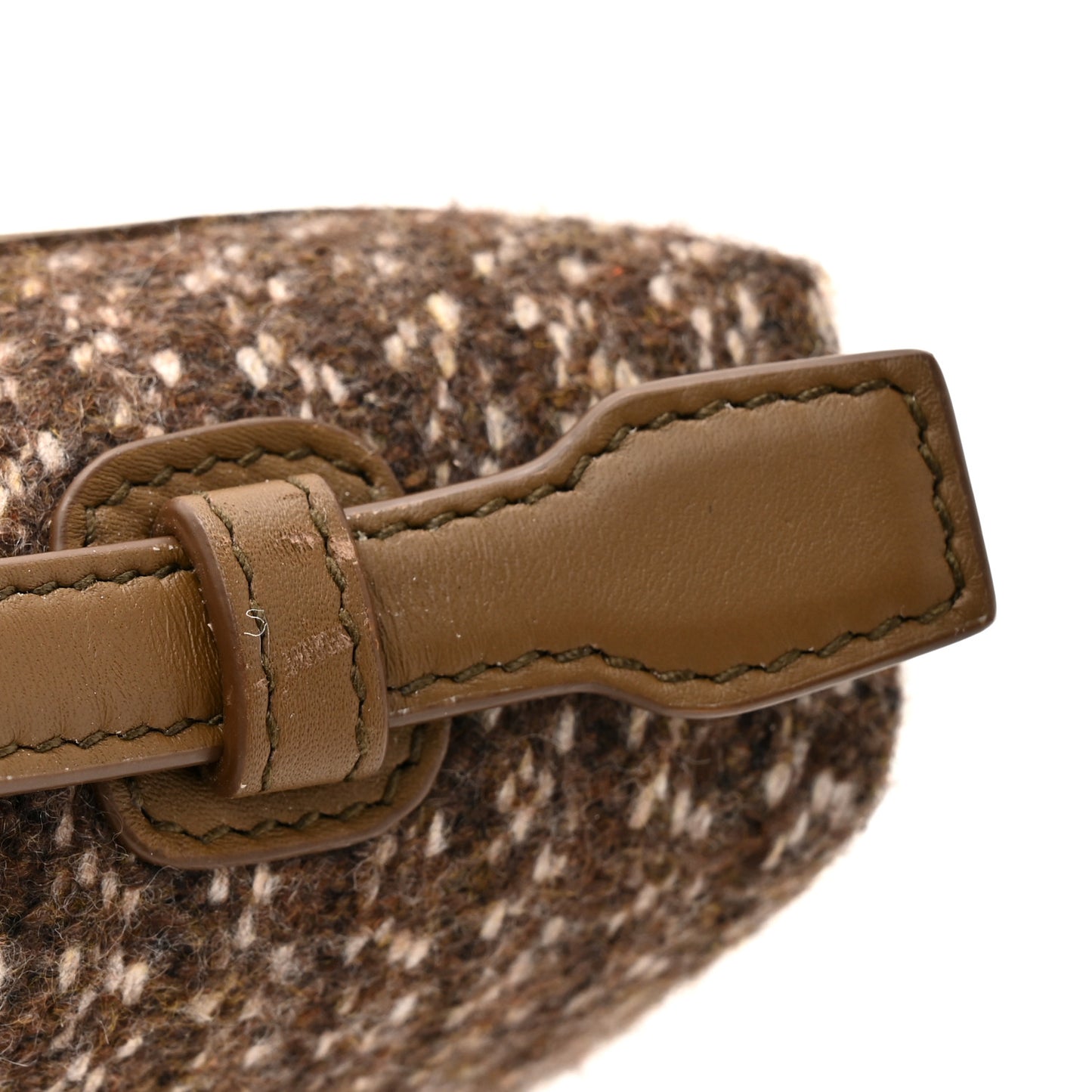 Cashmere Extra Pocket Pouch L19 Mocha Latte Ebony