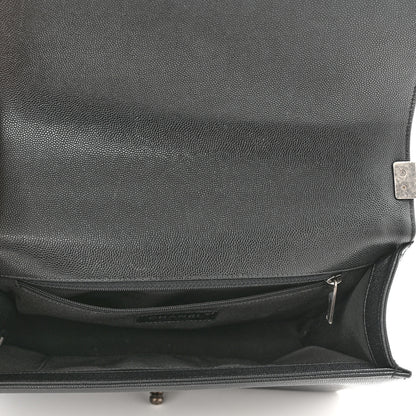 Chanel Caviar Quilted New Medium Boy Flap Black 5 of 11