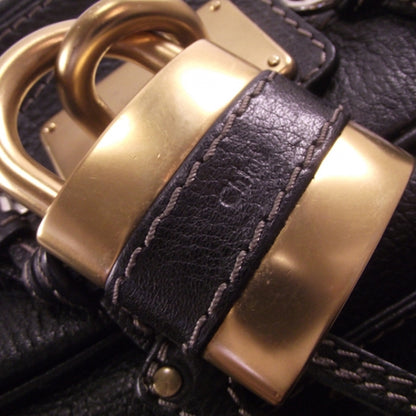 Chloe Leather Paddington Double Zipped Bowler Black 13 of 19