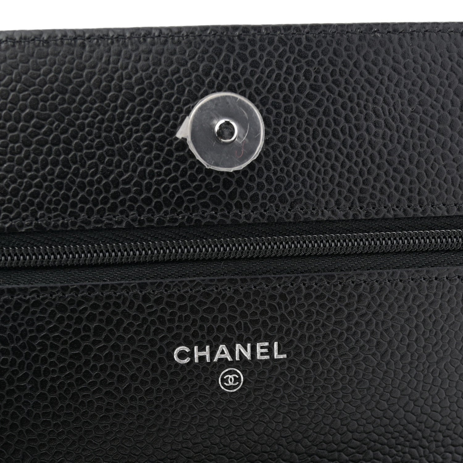 Chanel Caviar Quilted Wallet on Chain WOC Black 6 of 11