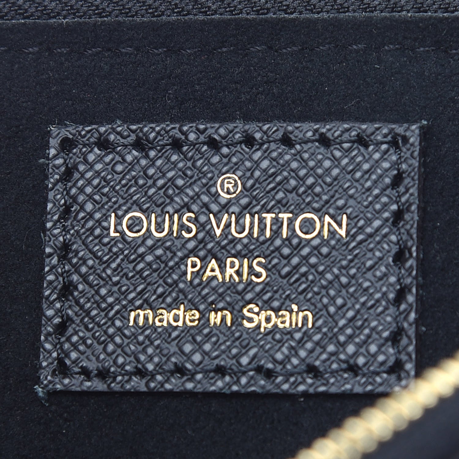 Louis Vuitton Monogram Giant Jungle Pochette Double Zip Black 6 of 8