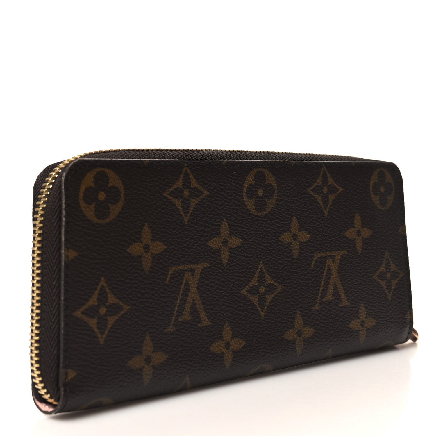 Louis Vuitton Monogram Clemence Wallet Rose Ballerine 3 of 7