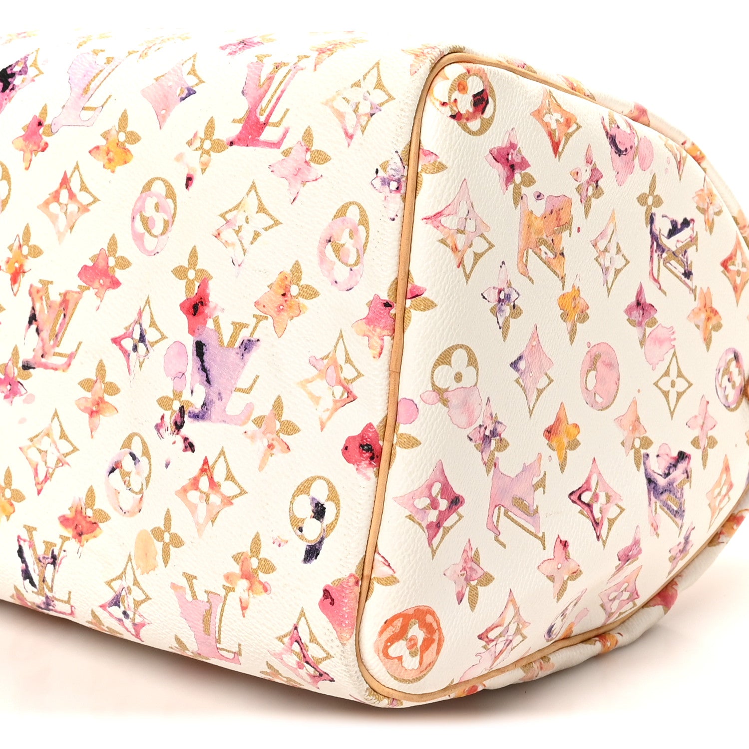 Louis Vuitton Watercolor Aquarelle Speedy 35 White 9 of 9