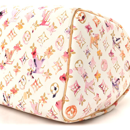 Louis Vuitton Watercolor Aquarelle Speedy 35 White 9 of 9