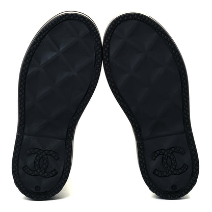 Chanel Caoutchouk CC High Boots 36 Black 7 of 11