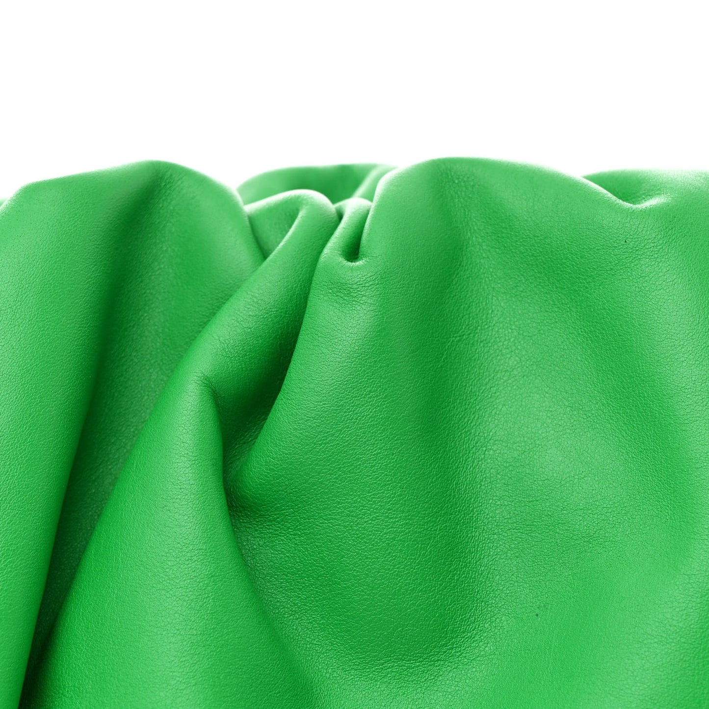 Smooth Butter Calf The Pouch Oversized Clutch Parakeet