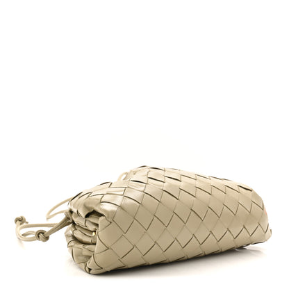 Bottega Veneta Patent Intrecciato The Mini Pouch Travertine 4 of 10