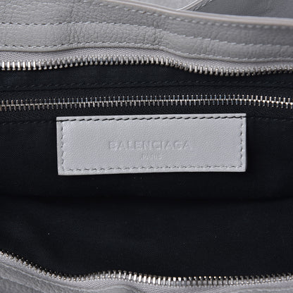 Balenciaga Chevre Silver Metallic Edge Hardware City Gris Glace 6 of 10