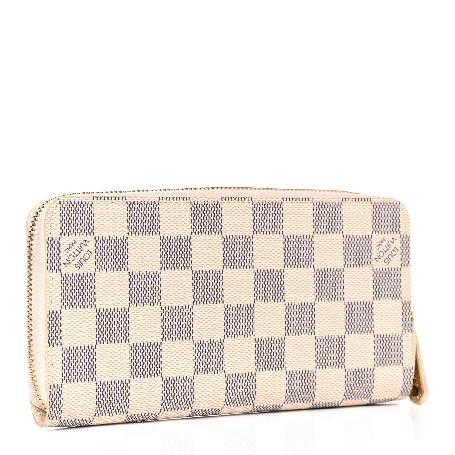 Louis Vuitton Damier Azur Zippy Wallet 2 of 4