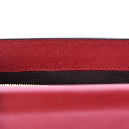 Gucci Guccissima Padlock Clutch Hibiscus Red 7 of 8