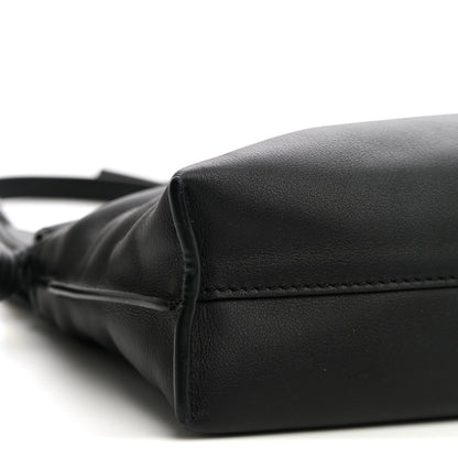 Loewe Calfskin Mini Flamenco Knot Clutch Black 8 of 9