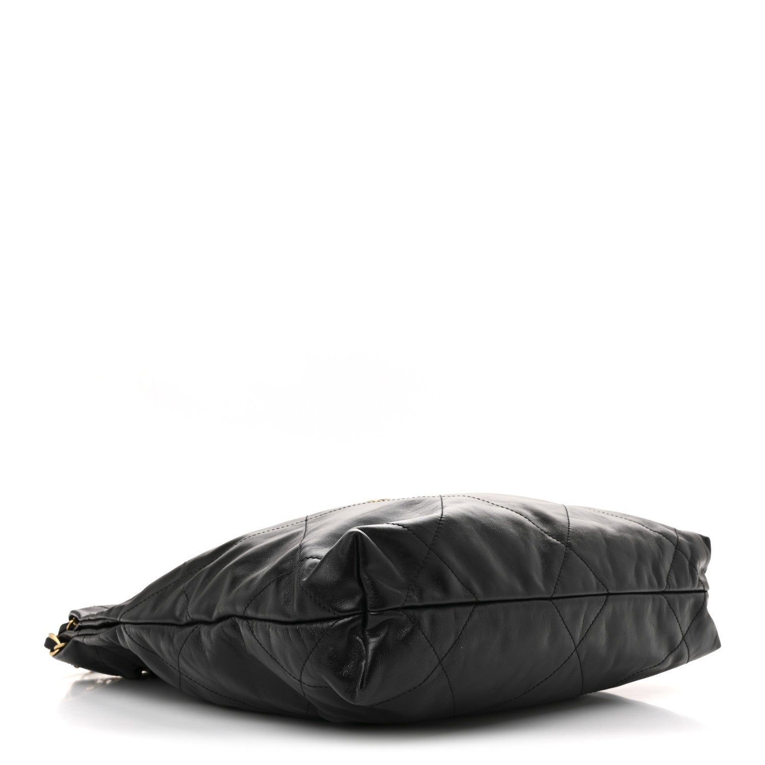 Chanel Shiny Calfskin Quilted Small Chanel 22 Black 5 of 11