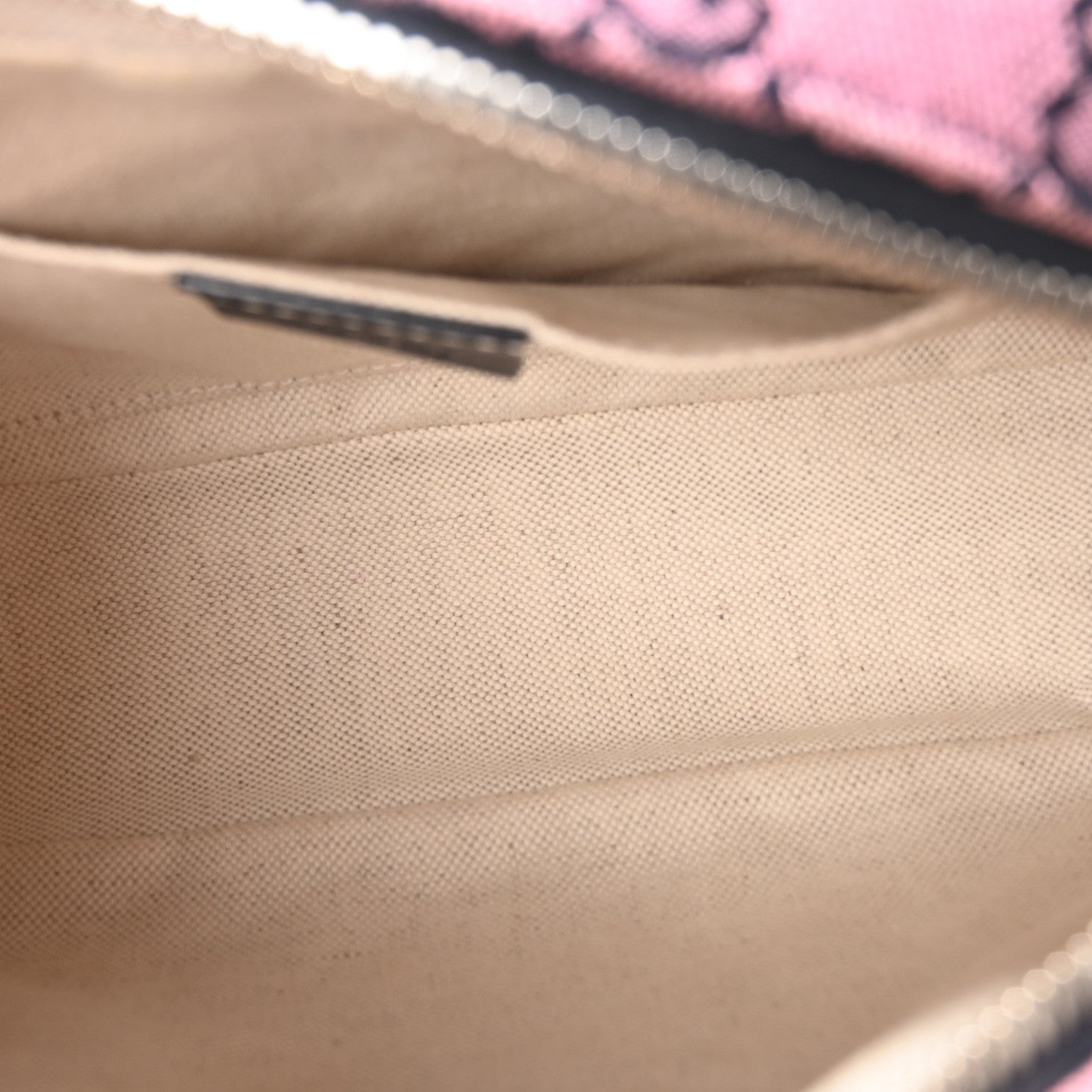 Gucci Monogram Multicolor Matelasse Diagonal Small GG Marmont Chain Shoulder Bag Pink Blue 5 of 10