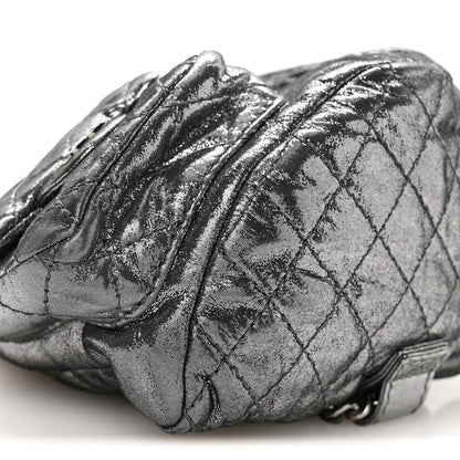 Chanel Iridescent Calfskin Mini Backpack Is Back Silver 9 of 10