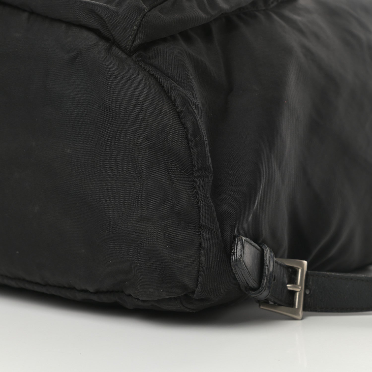 Prada Tessuto Nylon Vela Cinch Backpack Black 10 of 11