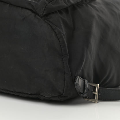Prada Tessuto Nylon Vela Cinch Backpack Black 10 of 11