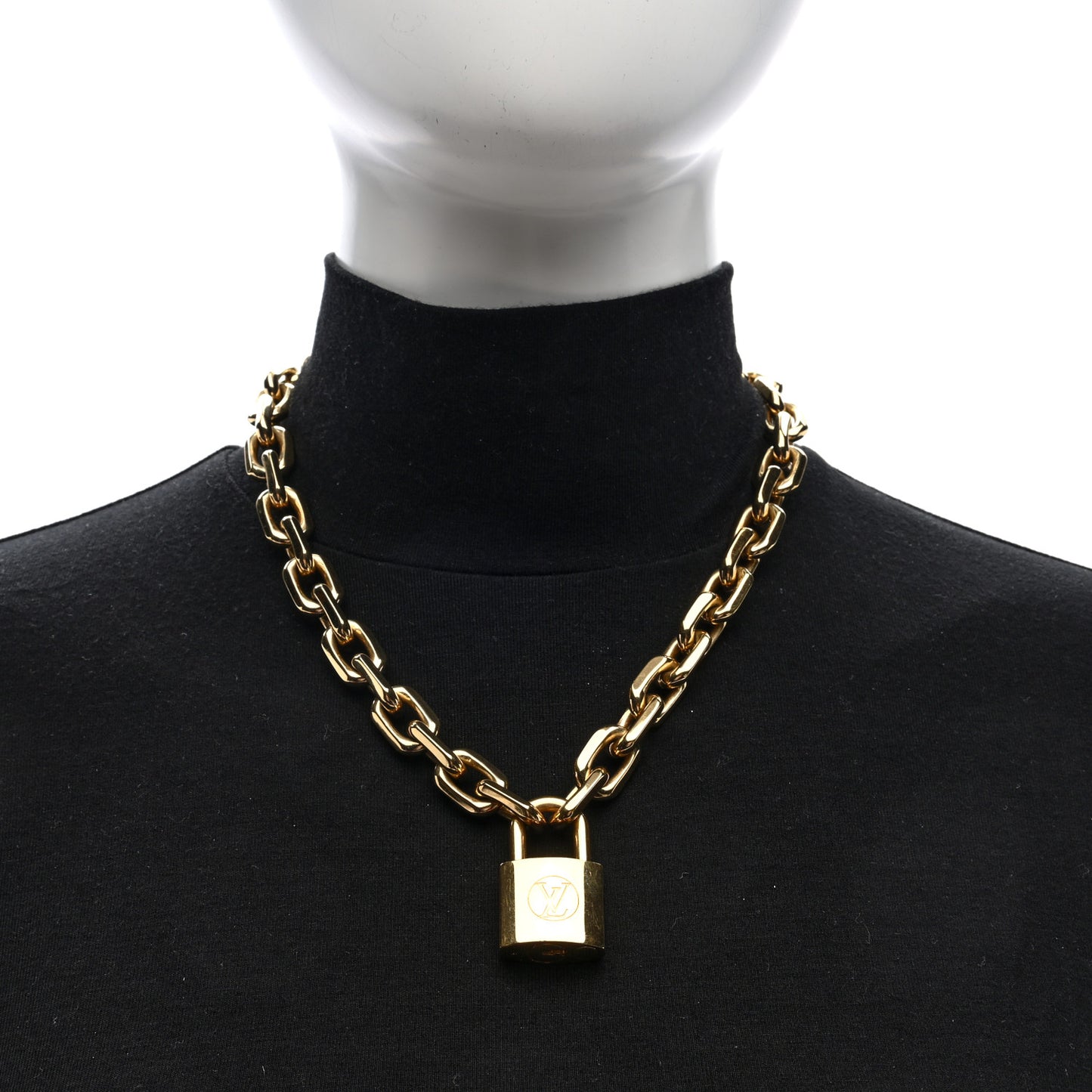 LV Edge Necklace Cadenas Gold