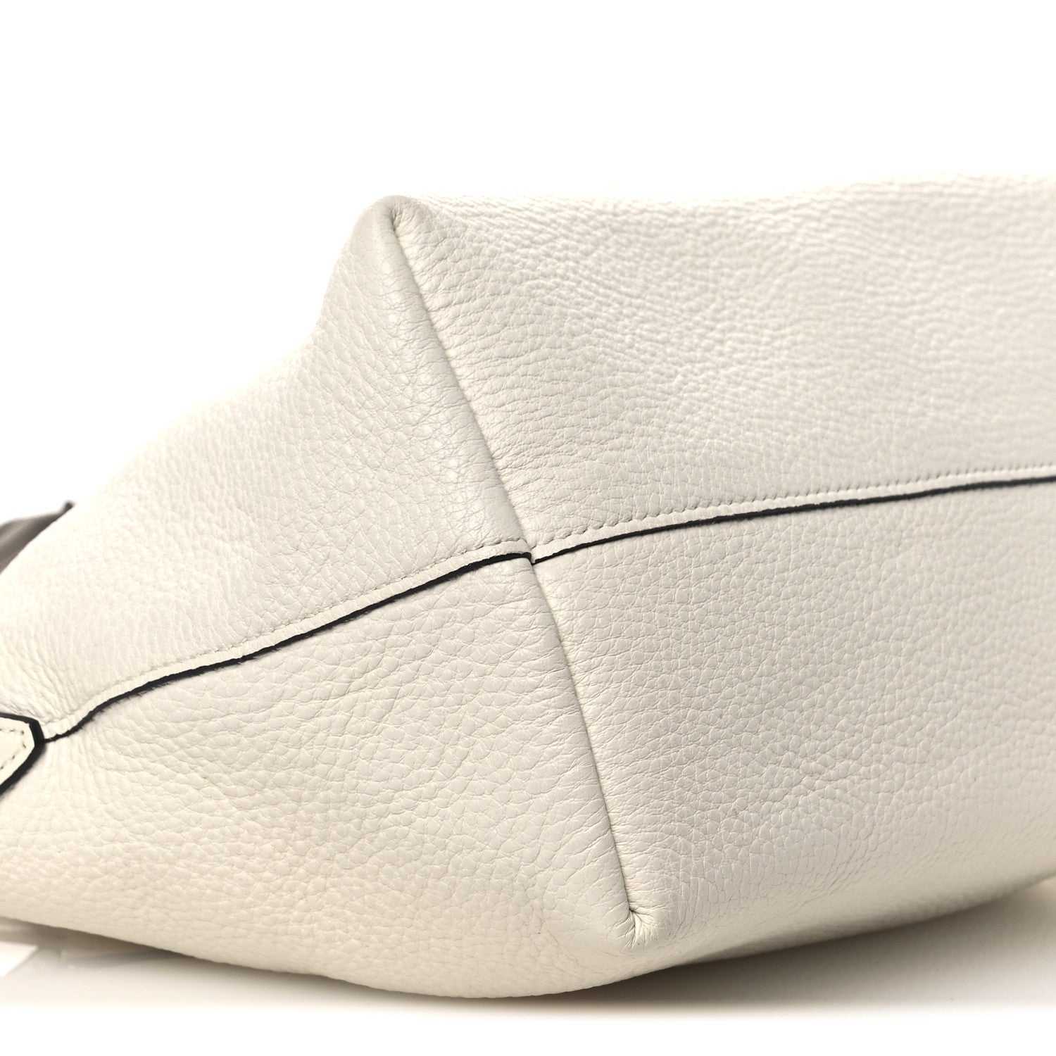 Prada Vitello Daino Zip Top Handle Tote Bianco 10 of 12