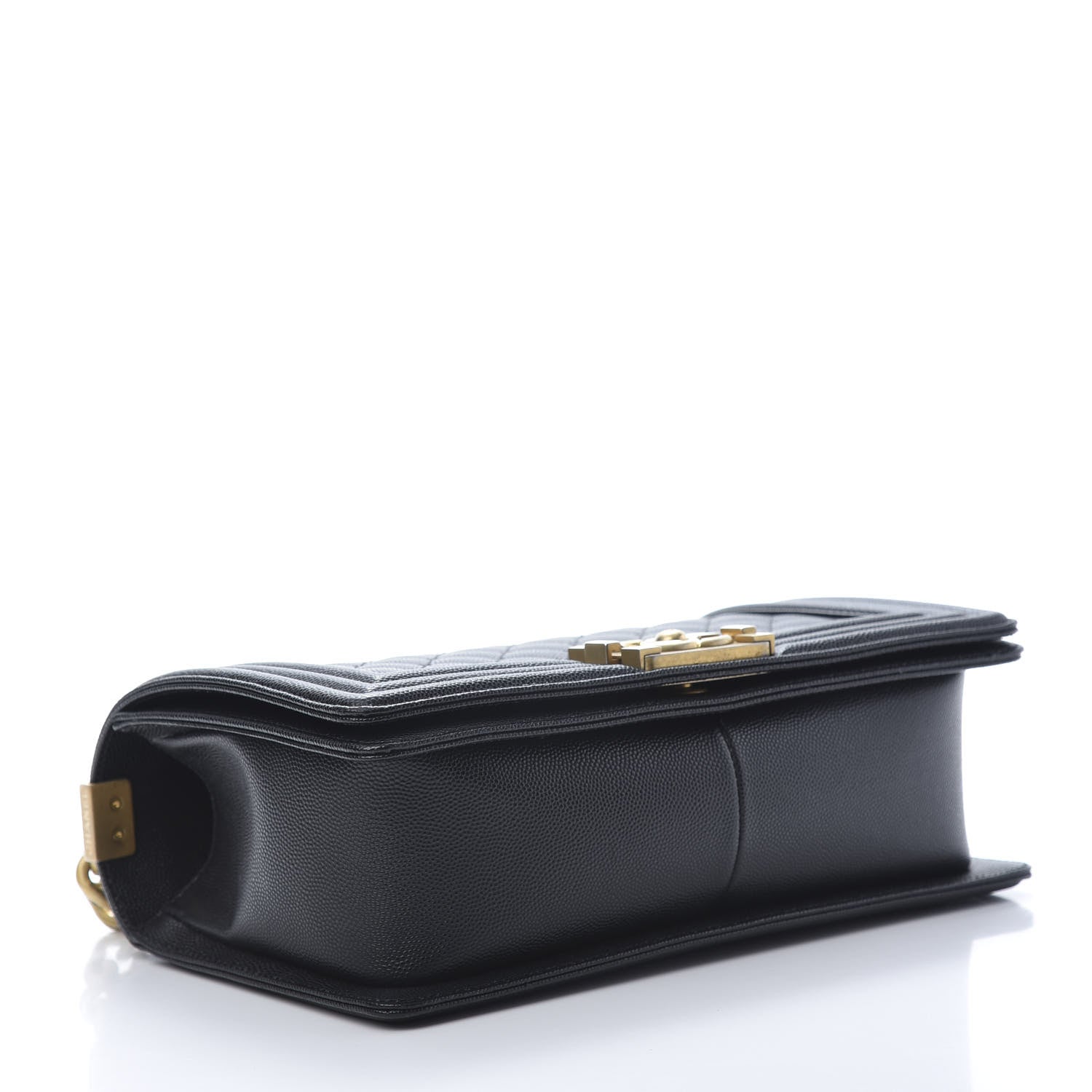 Chanel Caviar Quilted Medium Boy Flap Black 4 of 14