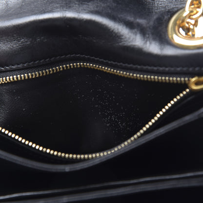 Celine Shiny Calfskin Small C Bag Black 13 of 15