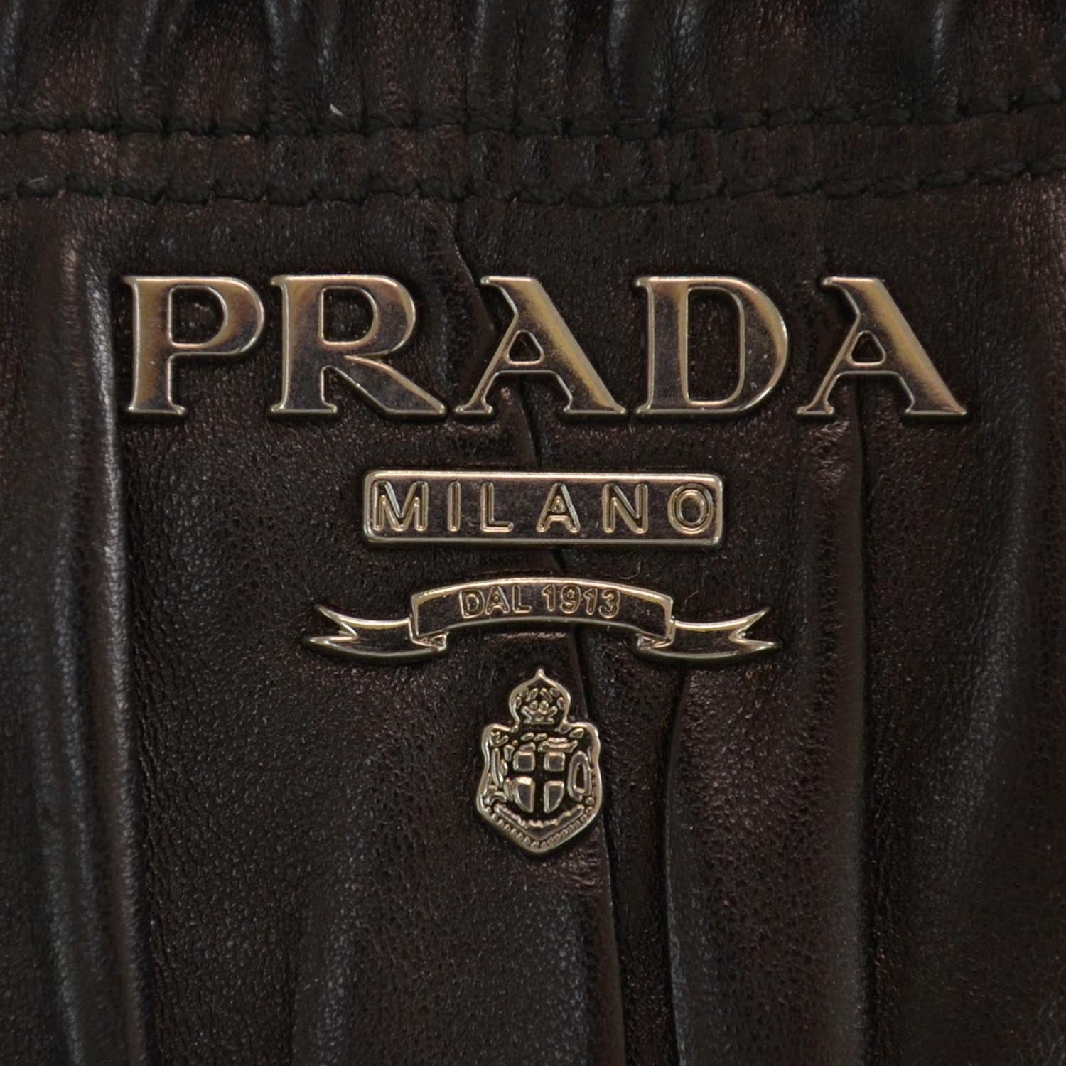 Prada Nappa Gaufre Tote Nero Black 5 of 8