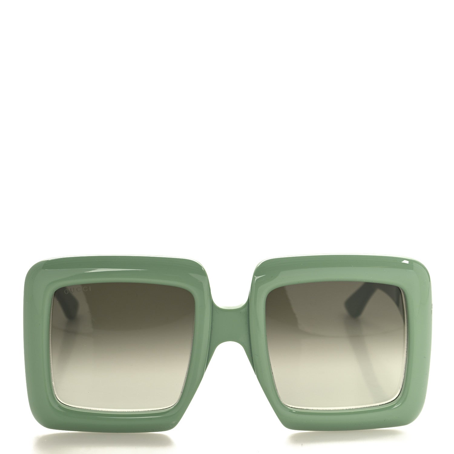 Gucci Oversized Square GG0783S Sunglasses Green 2 of 7