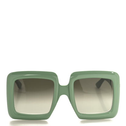 Gucci Oversized Square GG0783S Sunglasses Green 2 of 7