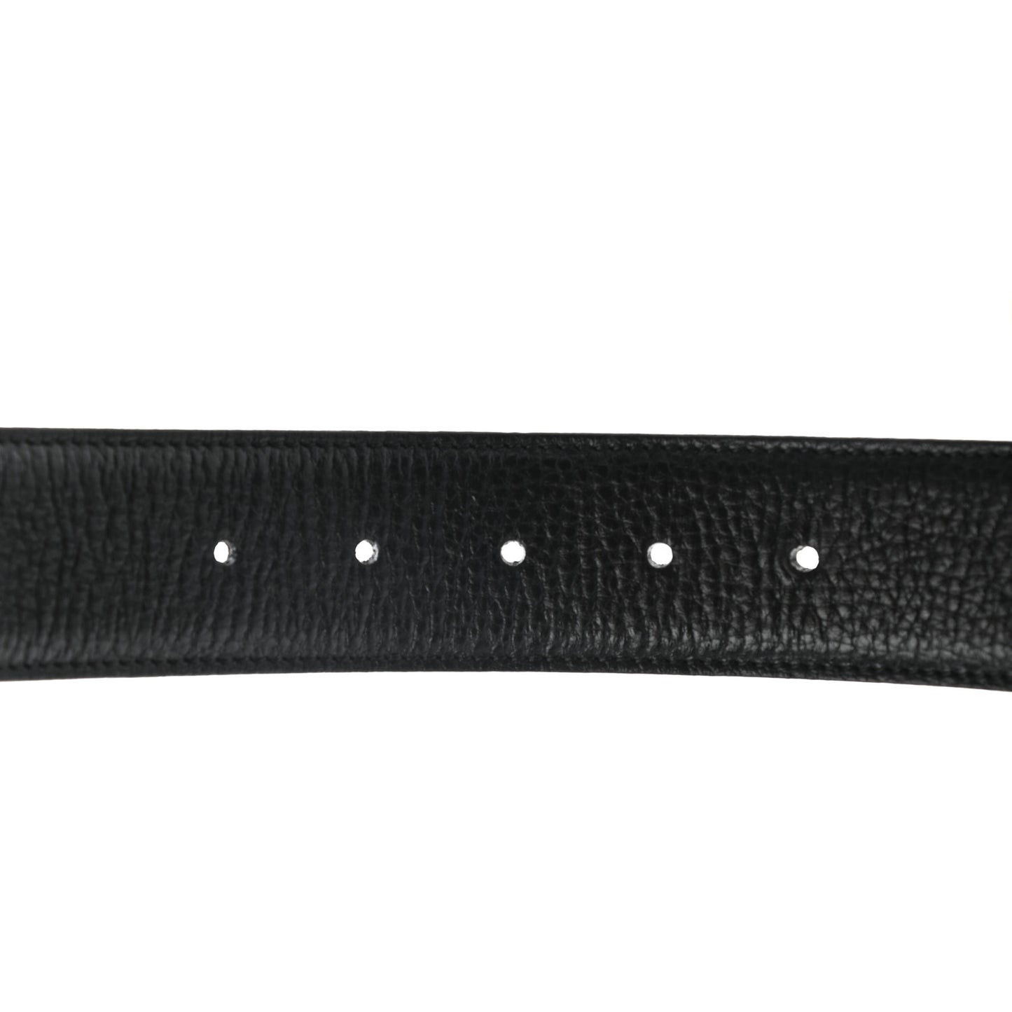 Dollar Calfskin Interlocking G Belt 110 44 Black