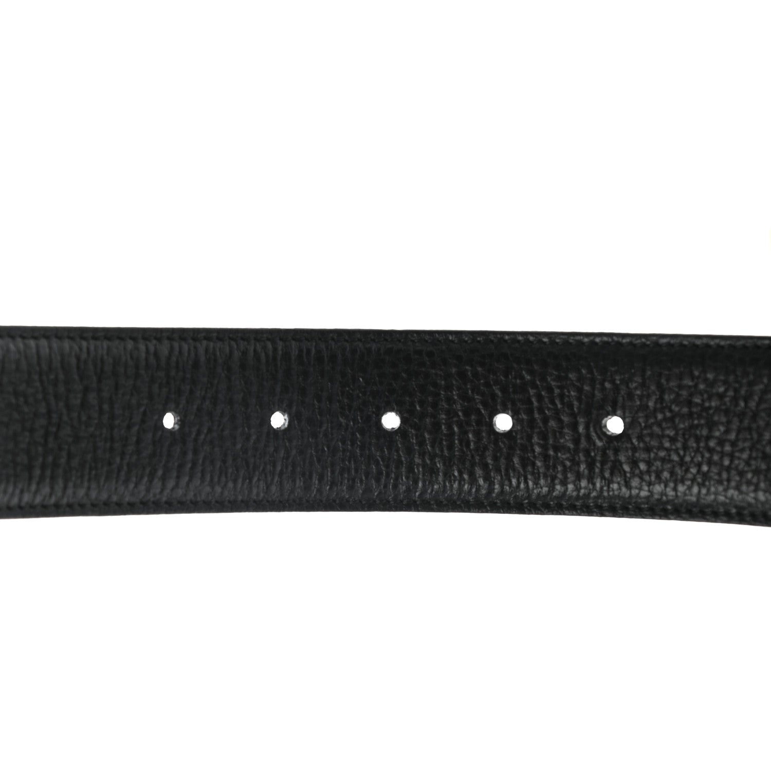 Gucci Dollar Calfskin Interlocking G Belt 110 44 Black 3 of 5