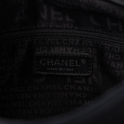 Chanel Lambskin Stitched Medium Ultimate Soft Tote Black 8 of 11