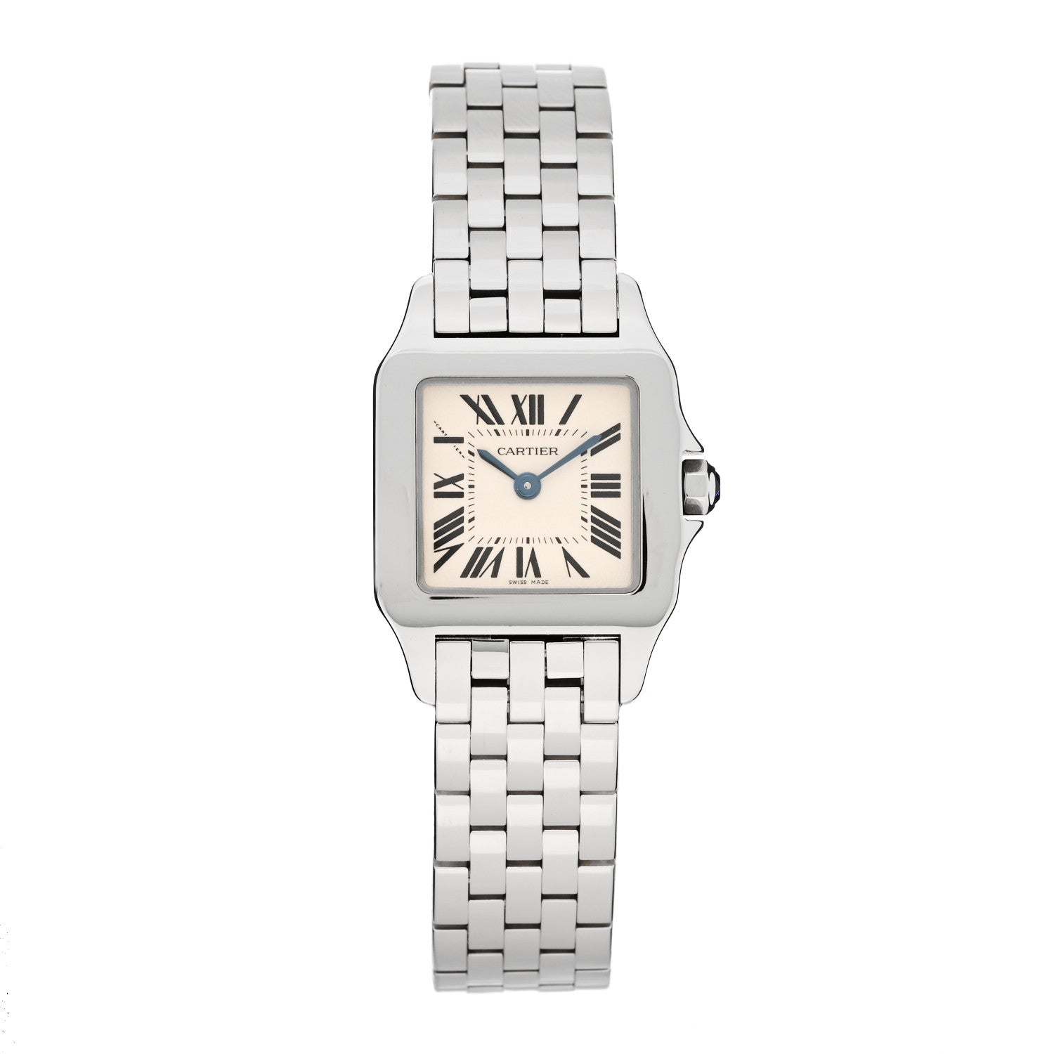 Cartier Stainless Steel 20mm Santos Demoiselle Quartz Watch 1 of 4