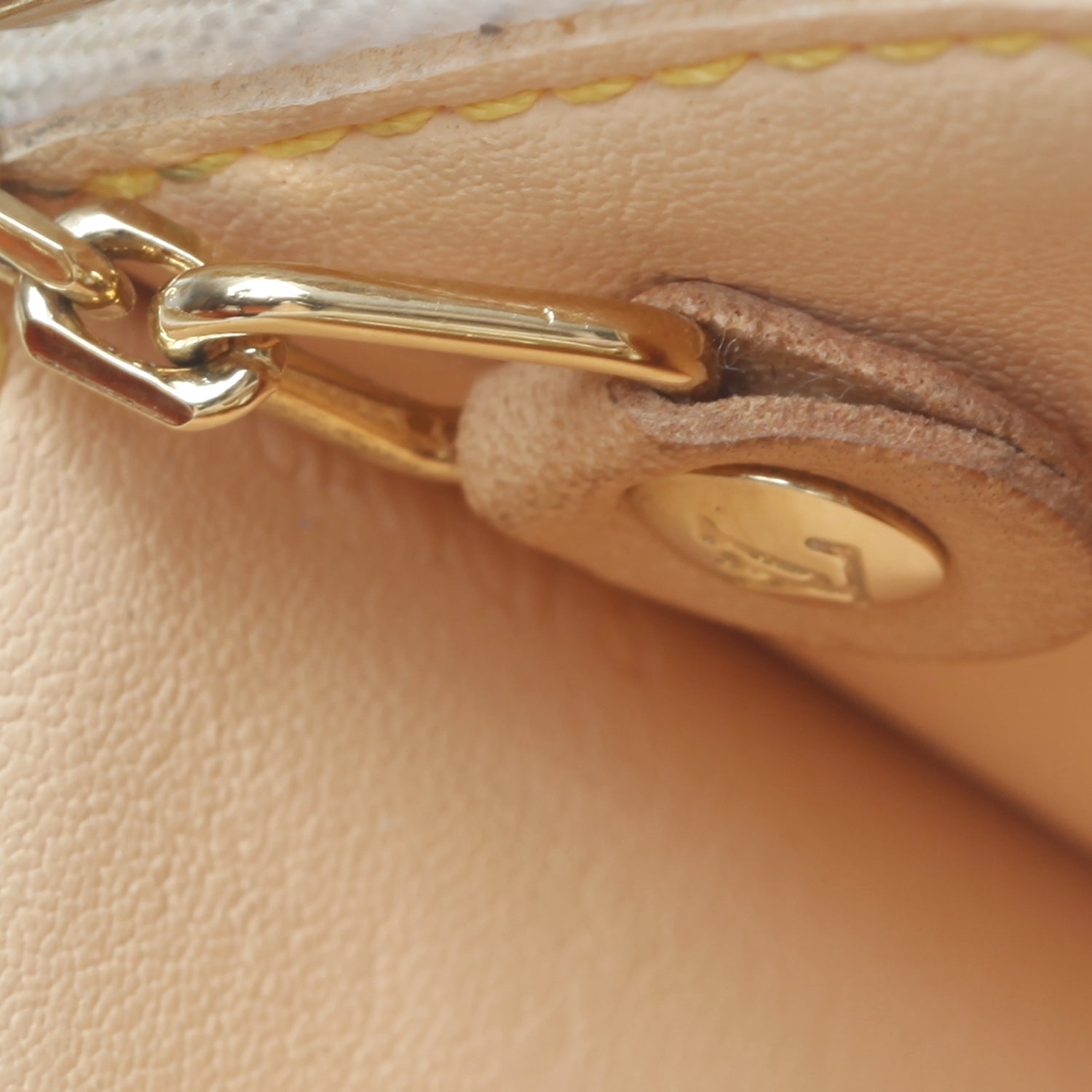 Louis Vuitton Monogram Multicolor Key Pouch White 5 of 6